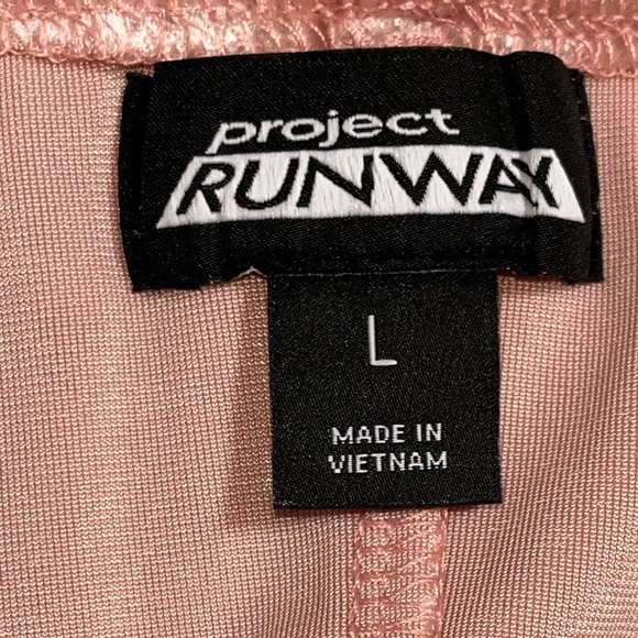 Project RUNWAY Pink Bodycon Midi Dress size L - Picture 4 of 8